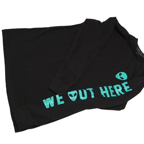 Eighty Eight Alien Long Sleeve T-Shirt Size Medium - Picture 6 of 9